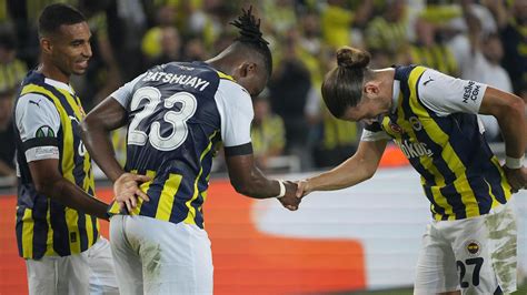 F­e­n­e­r­b­a­h­ç­e­­d­e­n­ ­A­v­r­u­p­a­­d­a­ ­g­o­l­l­ü­ ­b­a­ş­l­a­n­g­ı­ç­